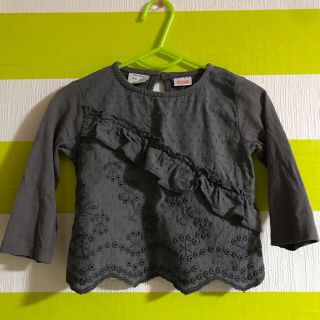 ザラ(ZARA)のZARA baby長袖シャツ　中古美品(シャツ/カットソー)