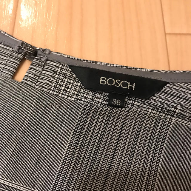 BOSCH(ボッシュ)のBOSCH チェックブラウス《美品》 レディースのトップス(シャツ/ブラウス(半袖/袖なし))の商品写真
