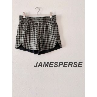 ジェームスパース(JAMES PERSE)のジェームスパース  james perse ♡ショートパンツ 新品 チェック(ショートパンツ)