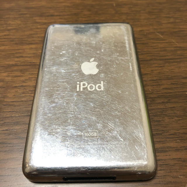 Apple(アップル)のiPod classic 160GB ブラック Late2009 スマホ/家電/カメラのオーディオ機器(ポータブルプレーヤー)の商品写真