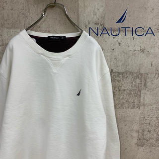 ノーティカ(NAUTICA)の90's nautica ノーティカ ロゴ刺繍　ゆるだぼ スエット トレーナー(スウェット)