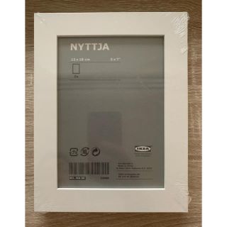 イケア(IKEA)の【新品】IKEA NYTTJA シリーズの額2枚セット(フォトフレーム)