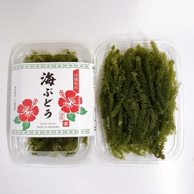 海ぶどう 100g×2p 茎無し 県産品