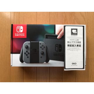 ニンテンドースイッチ(Nintendo Switch)の保証付Nintendo Switch Joy-Con (L) / (R) グレー(家庭用ゲームソフト)