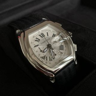 カルティエ(Cartier)のカルティエ　ロードスタークロノ　W62006X6(腕時計(アナログ))