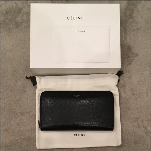 セリーヌ CELINE 長財布 ブラック