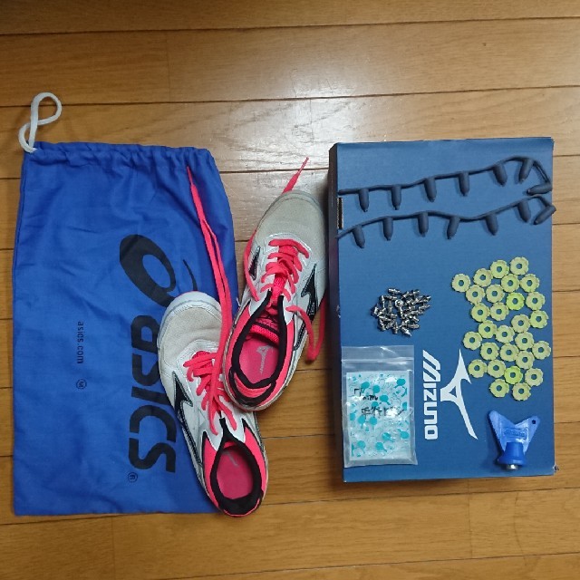 MIZUNO(ミズノ)の陸上スパイク MIZUNO BRAVE WING3 24、0cm スポーツ/アウトドアのスポーツ/アウトドア その他(陸上競技)の商品写真