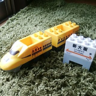 バンダイ(BANDAI)の☆ブロックラボ　ドクターイエロー☆(知育玩具)