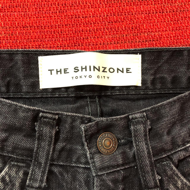 Shinzone(シンゾーン)のシンゾーン shinzone ハイウエスト スリムデニム レディースのパンツ(デニム/ジーンズ)の商品写真