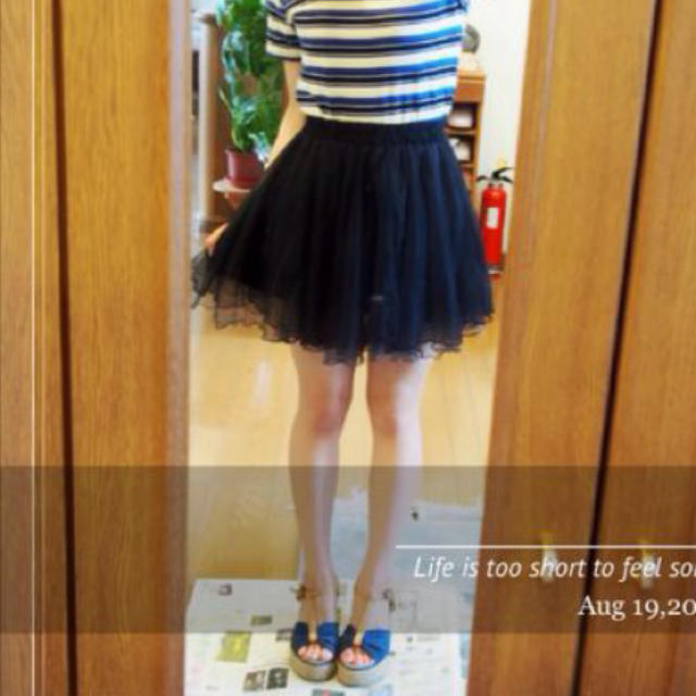 Avail(アベイル)のチュールスカート レディースのスカート(ミニスカート)の商品写真