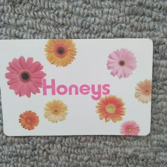 HONEYS(ハニーズ)のハニーズ ポイントカード チケットの優待券/割引券(ショッピング)の商品写真