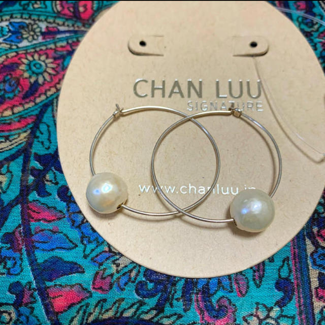 CHAN LUU(チャンルー)のCHAN LUU コットンパールピアス　 レディースのアクセサリー(ピアス)の商品写真