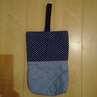 のり様専用　上履き入れハンドメイド（大きめ、高学年）(シューズバッグ)