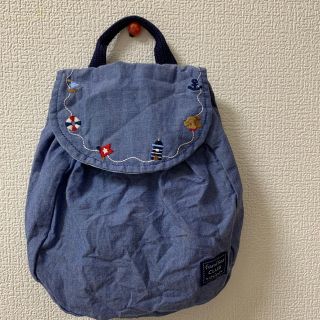 ファミリア(familiar)の専用！ファミリア    リュック　マリン刺繍and春夏パーカーセット(リュックサック)