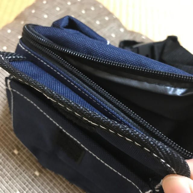 ウエストポーチ黒、紺２つ　ピングさまへ、 メンズのバッグ(ウエストポーチ)の商品写真