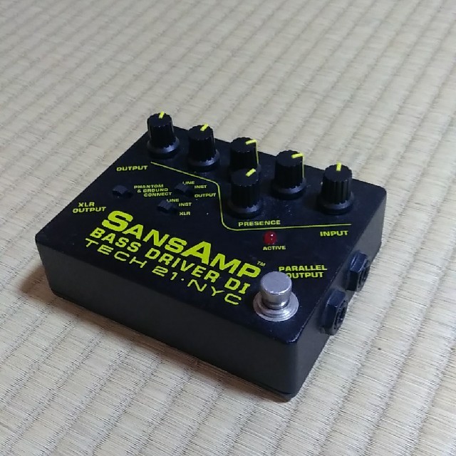 サンズアンプ　SansAmp　BASSDRIVER　DI　TECH21