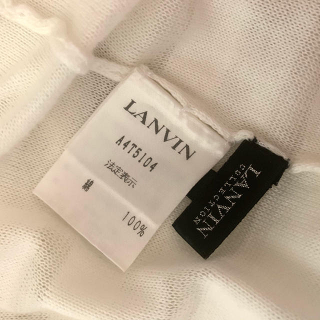 LANVIN COLLECTION(ランバンコレクション)のLANVIN♡柔らかコットンニット レディースのトップス(ニット/セーター)の商品写真