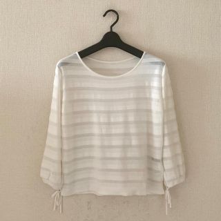 ランバンコレクション(LANVIN COLLECTION)のLANVIN♡柔らかコットンニット(ニット/セーター)