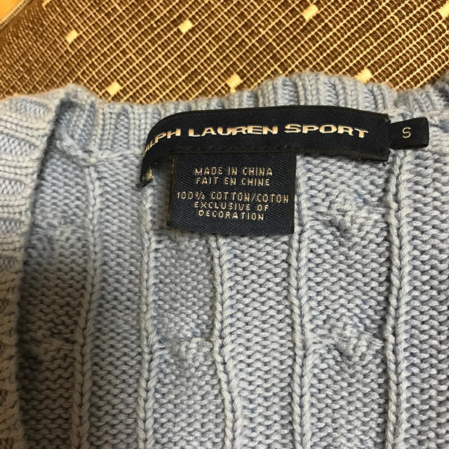 Ralph Lauren(ラルフローレン)のラルフローレンスポーツ　cottonセーター レディースのトップス(ニット/セーター)の商品写真