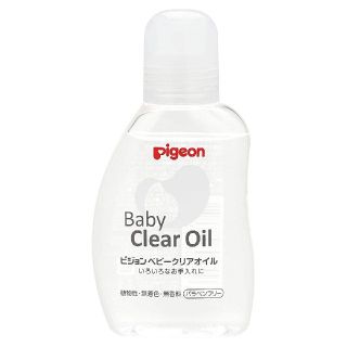 ピジョン(Pigeon)のピジョンクリアベビーオイル 80ml(ベビーローション)