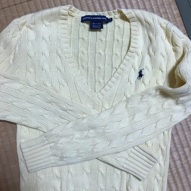 Ralph Lauren(ラルフローレン)のラルフローレンスポーツ　cottonセーター レディースのトップス(ニット/セーター)の商品写真