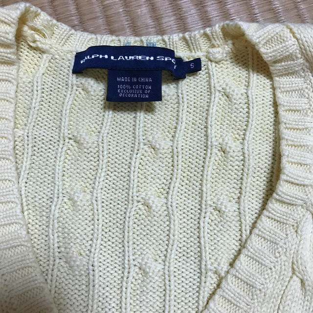 Ralph Lauren(ラルフローレン)のラルフローレンスポーツ　cottonセーター レディースのトップス(ニット/セーター)の商品写真