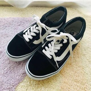 ヴァンズ(VANS)の【新品未使用】VANS OLD SKOOL オールドスクール　black 黒(スニーカー)