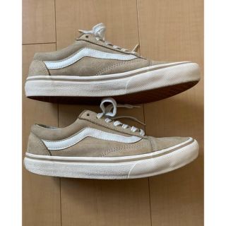 ヴァンズ(VANS)のVANS オールドスクール ベージュ 24.5(スニーカー)