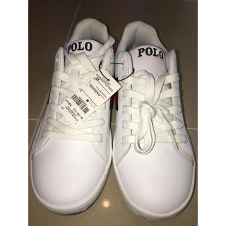 ポロラルフローレン(POLO RALPH LAUREN)のポロラルフローレン　スニーカー　24.3cm  (スニーカー)