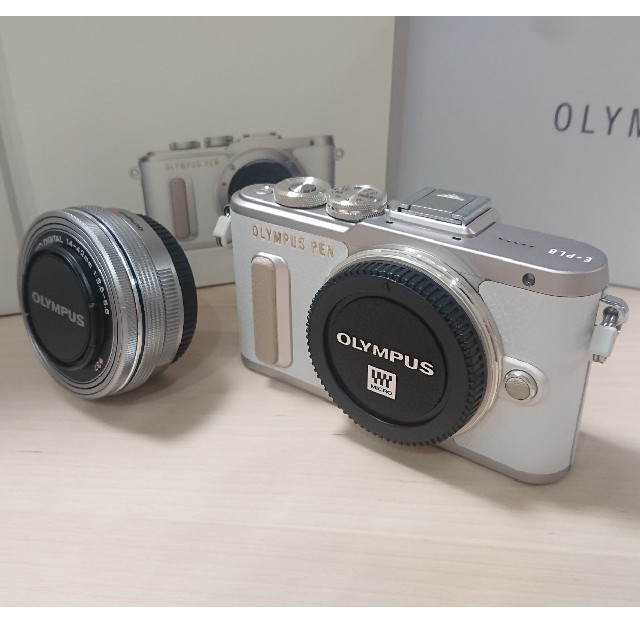 OLYMPUS - 【値下げ】【新品+α】OLYMPUS E-PL8 レンズキット の通販 by カカ's shop｜オリンパスならラクマ