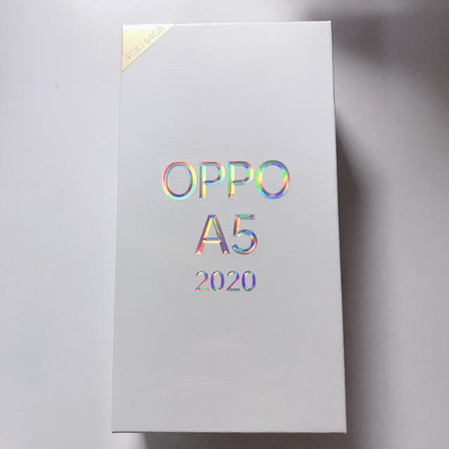 【新品未開封】OPPO A5 2020 グリーン64GB SIMフリー