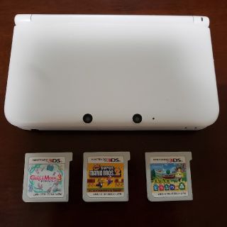 ニンテンドー3DS(ニンテンドー3DS)のNintendo 3DSLL ホワイト(家庭用ゲーム機本体)