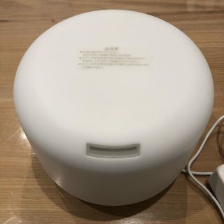 ムジルシリョウヒン(MUJI (無印良品))の無印良品 超音波うるおいアロマディフューザー 約直径１６８×高さ１２１ｍｍ(アロマディフューザー)