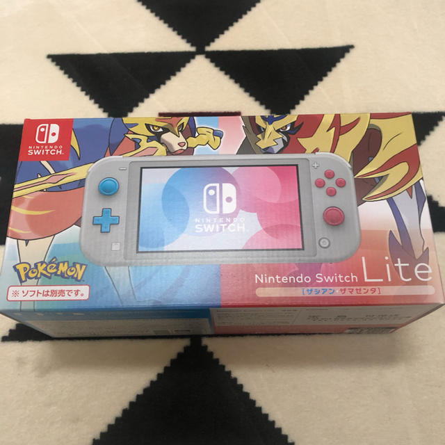 エンタメ/ホビー新品未使用 Nintendo Switch Lite ザシアン ザマゼンタ