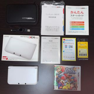 ニンテンドー3DS(ニンテンドー3DS)のニンテンドー3DS LL ホワイト　パーフェクトセット(携帯用ゲーム機本体)