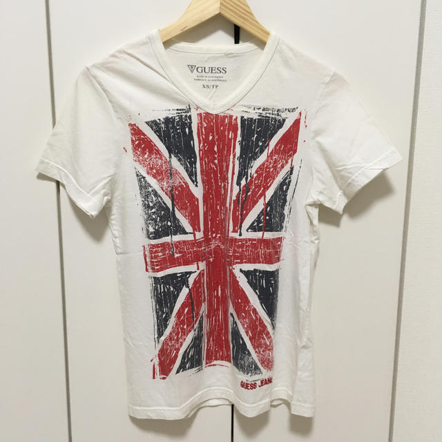 GUESS(ゲス)の★ゲス ユニオンジャックTシャツ◡̈* レディースのトップス(Tシャツ(半袖/袖なし))の商品写真