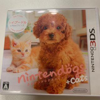 nintendogs + cats トイ・プードル＆Newフレンズ 3DS(携帯用ゲームソフト)