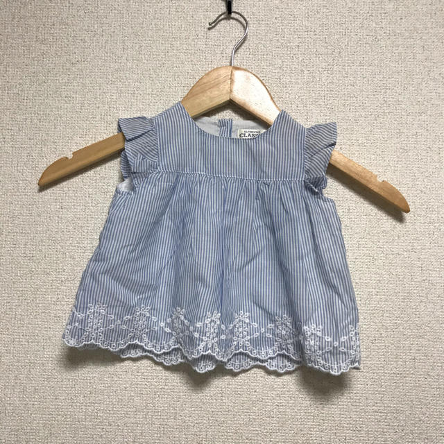 西松屋(ニシマツヤ)のトップス&ブルマセット　60-70センチ キッズ/ベビー/マタニティのベビー服(~85cm)(ワンピース)の商品写真