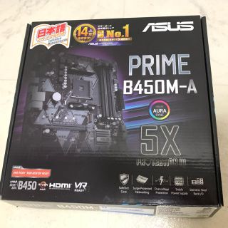 ASUS マザーボード PRIME B450M-A (PCパーツ)