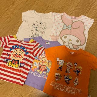 ムージョンジョン(mou jon jon)のまとめ売り　7点セット　サイズ90 100 保育園　外遊び　お着替え(Tシャツ/カットソー)