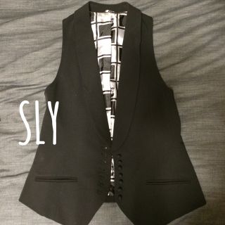 スライ(SLY)の【美品】SLY #タキシードベスト(ベスト/ジレ)