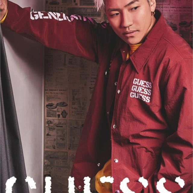 GUESS x GENERATIONS コーチジャケット