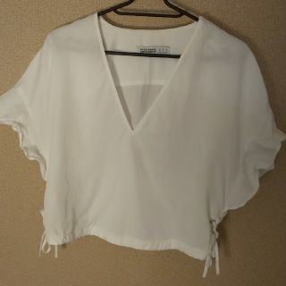 ザラ(ZARA)のZARA  トップス(カットソー(半袖/袖なし))