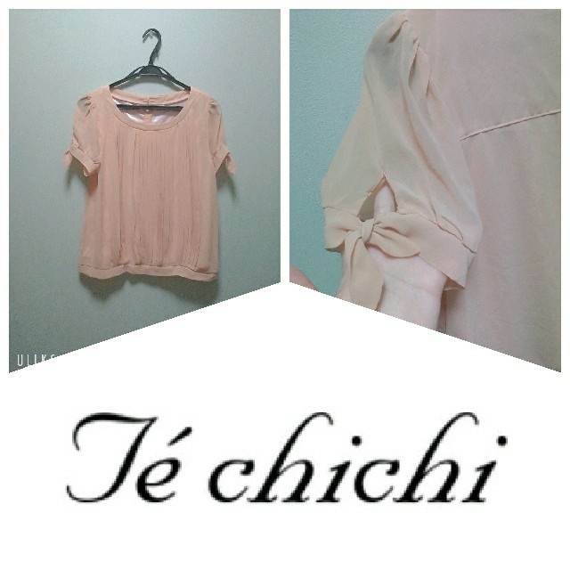 Techichi(テチチ)のTechichiシフォンブラウスM レディースのトップス(シャツ/ブラウス(半袖/袖なし))の商品写真