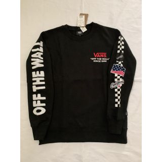 ヴァンズ(VANS)のVANS　バンズ　ワッペンスウェット　サイズ L  新品タグ付　定価11880円(スウェット)