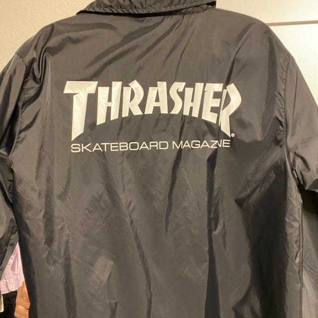 THRASHER(スラッシャー)のTHRASHER コーチジャケット 新品未使用 訳あり メンズのジャケット/アウター(ナイロンジャケット)の商品写真