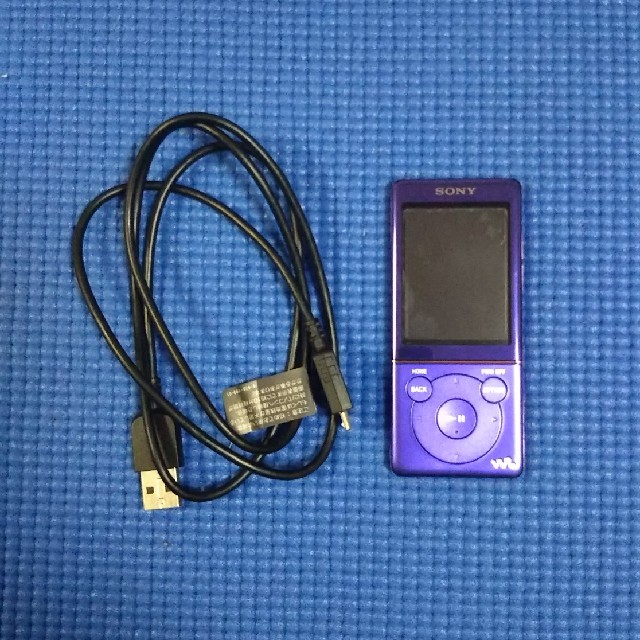 WALKMAN(ウォークマン)のSONY ウォークマン NW-S775 パープル(neconecoさん専用) スマホ/家電/カメラのオーディオ機器(ポータブルプレーヤー)の商品写真