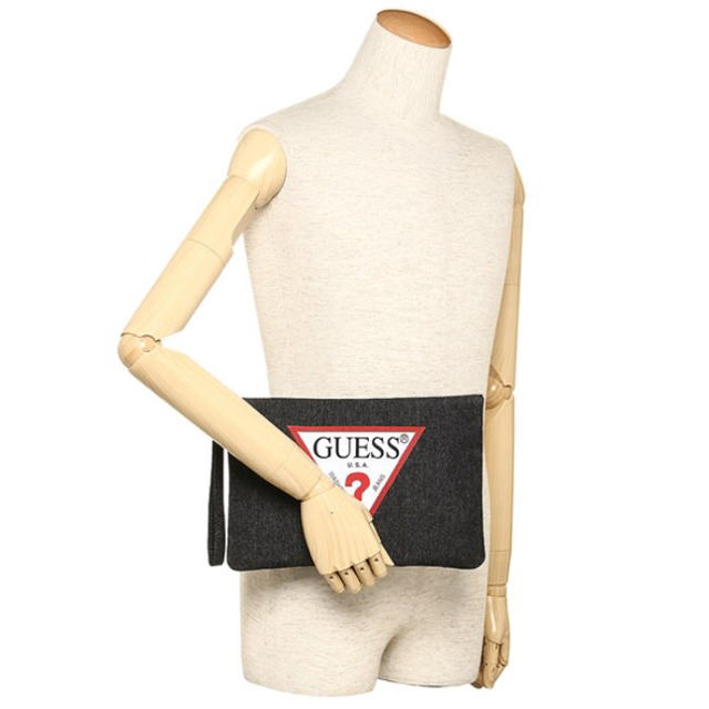 GUESS(ゲス)の【美品】GUESSクラッチバック バック メンズのバッグ(セカンドバッグ/クラッチバッグ)の商品写真