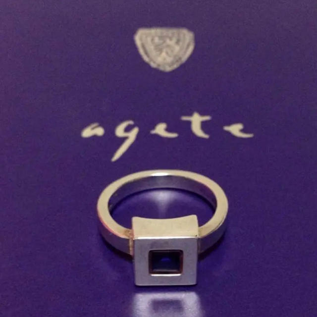agete(アガット)のアガット シルバー  カラーストーンリング レディースのアクセサリー(リング(指輪))の商品写真