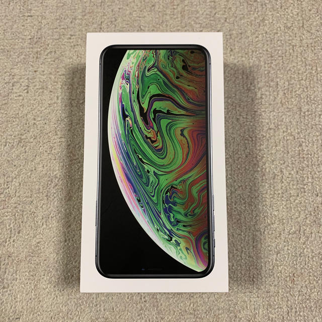 SIMフリー未使用新品 iPhone XS Max 64gb SpaceGray